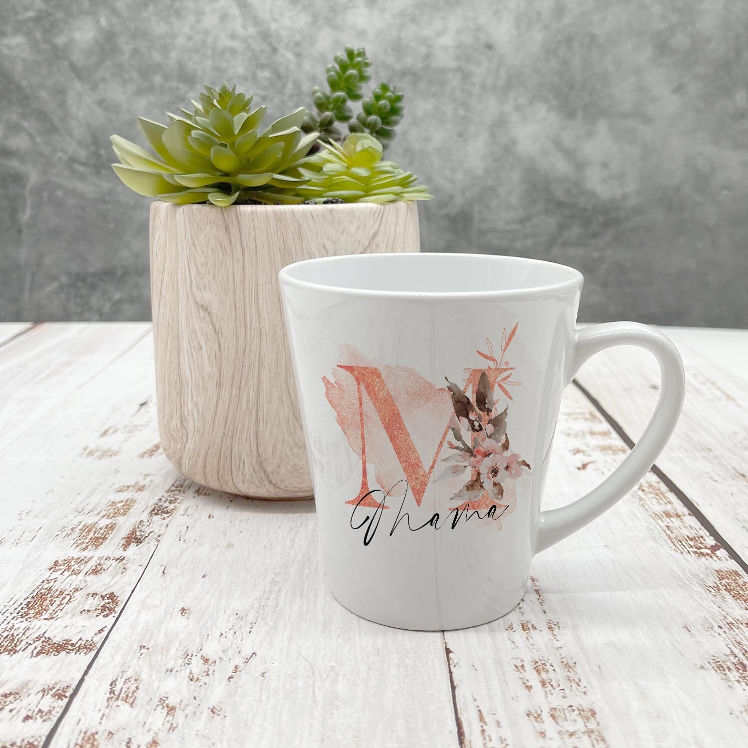 Mama Tasse konisch flower