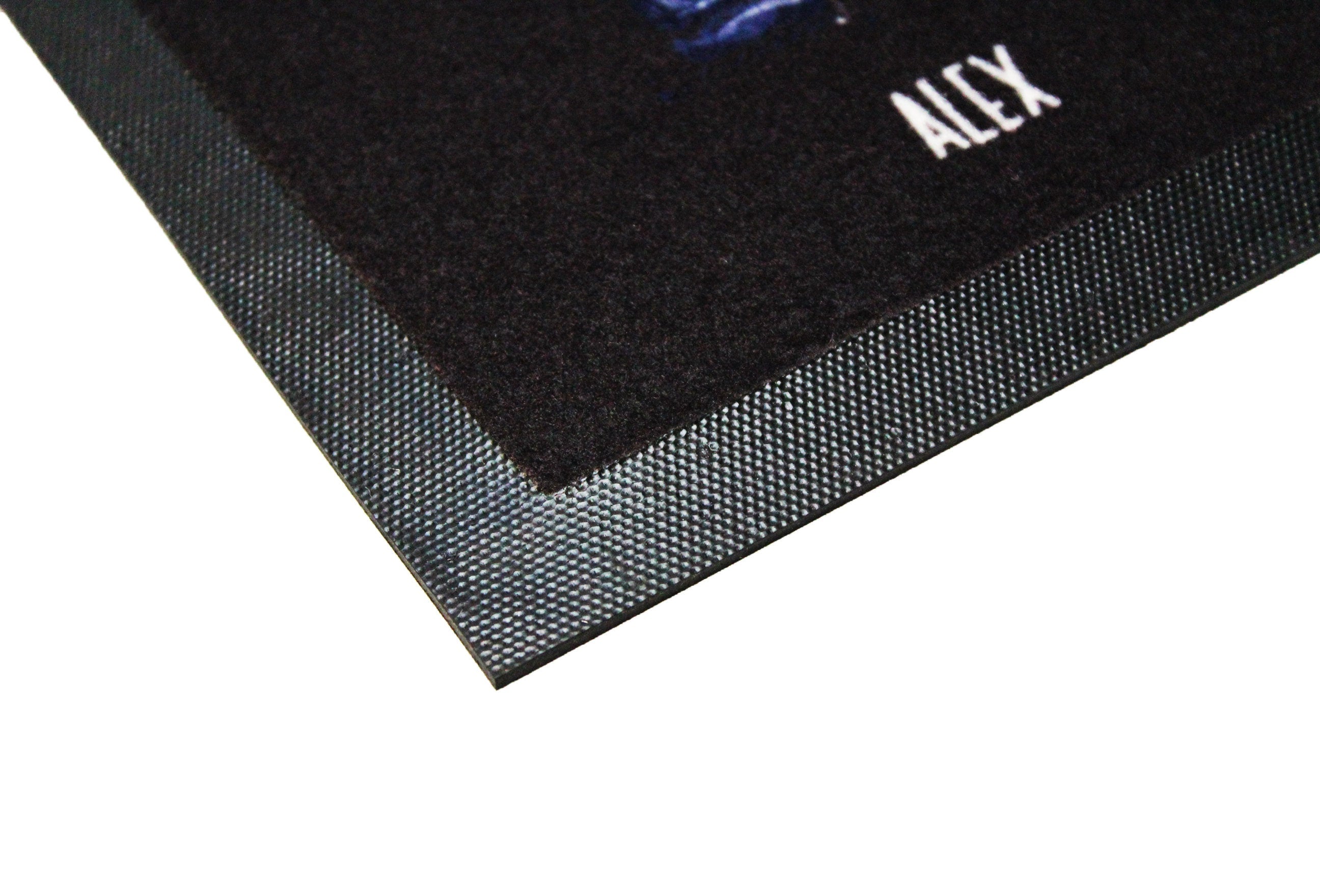 personalisierte Fußmatte Stiefel - komplett individuell für Familie mit Familienname und Familienmitglieder