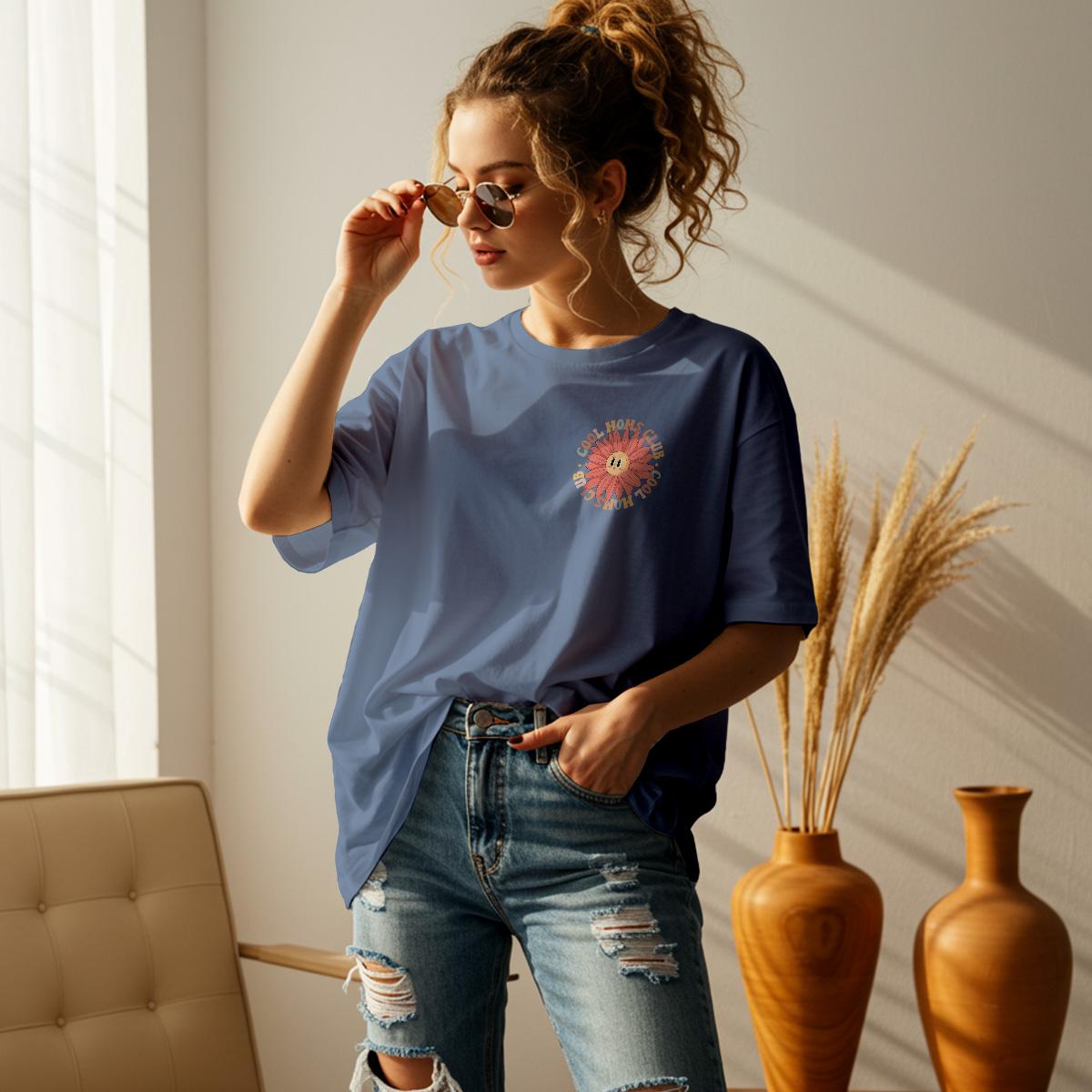Cool Moms Club oversize Shirt, Mama T-Shirt